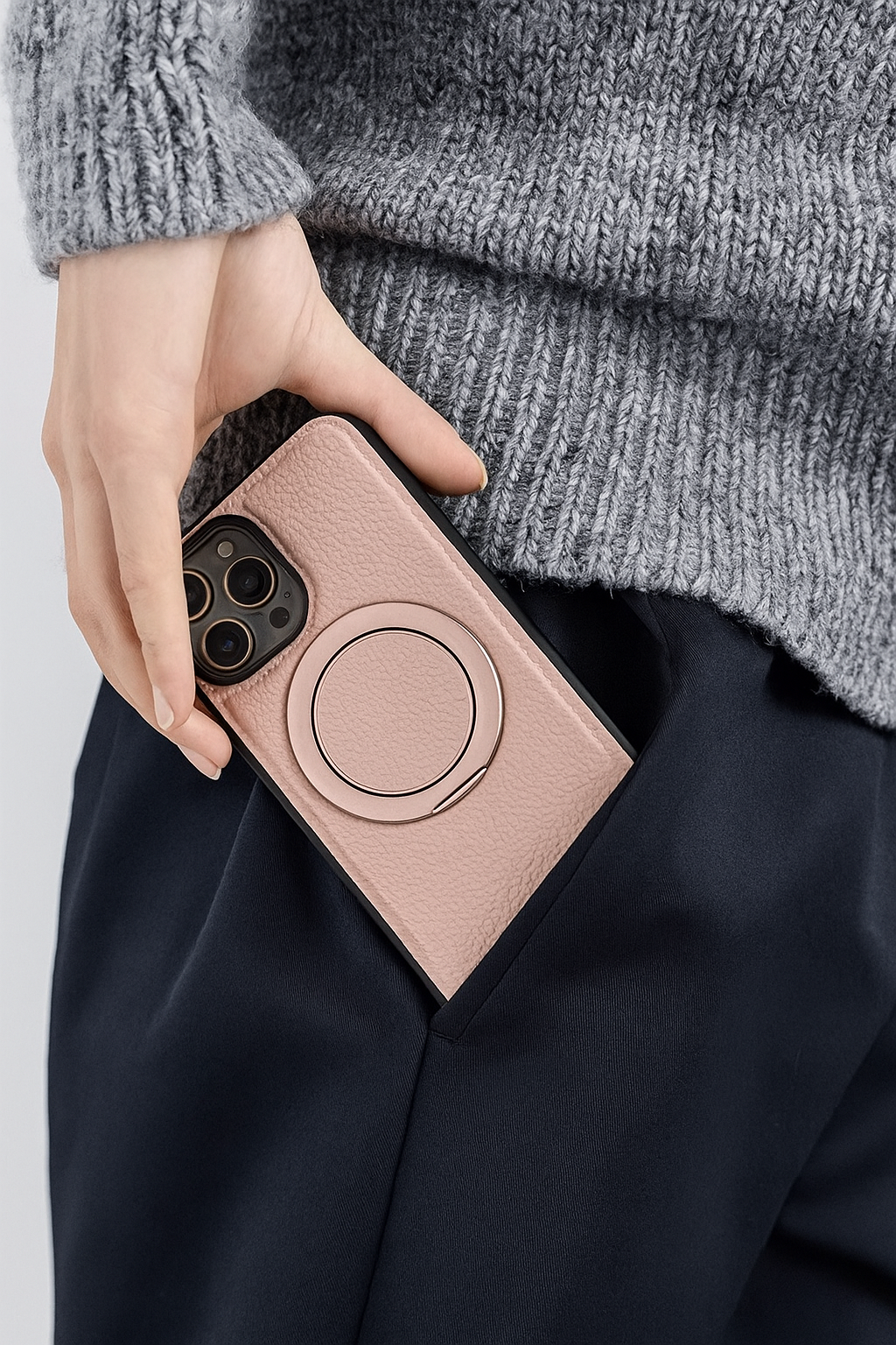 Kubvio OrbitGrip360™ Leather Case – Earthbound Series