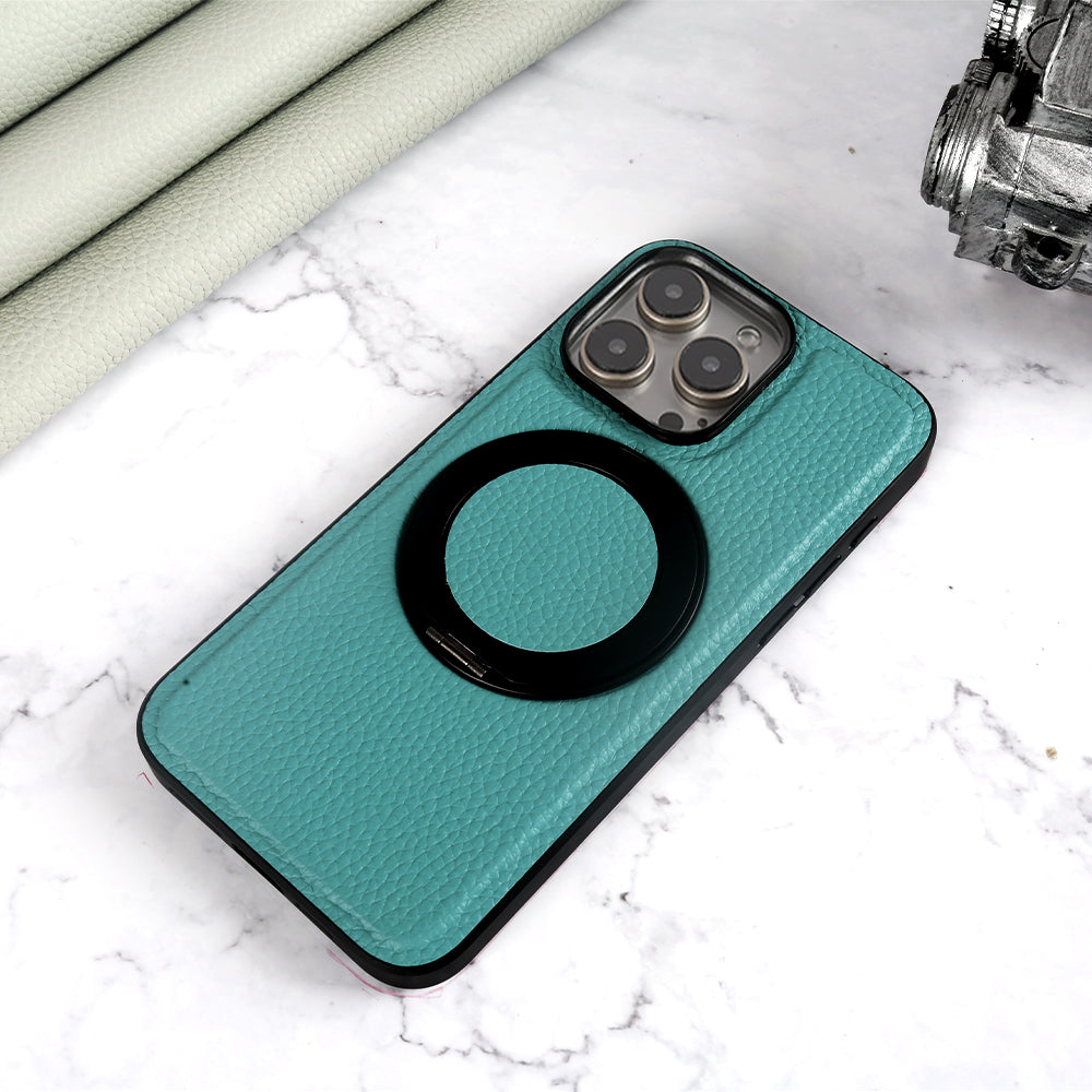 Kubvio OrbitGrip360™ Leather Case – Chromatique Series