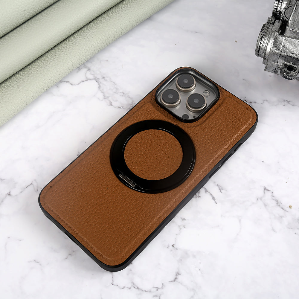Kubvio OrbitGrip360™ Leather Case – Earthbound Series