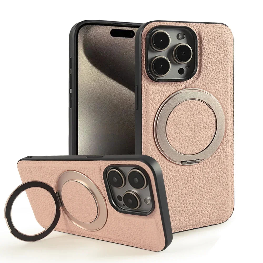 Kubvio OrbitGrip360™ Leather Case – Earthbound Series