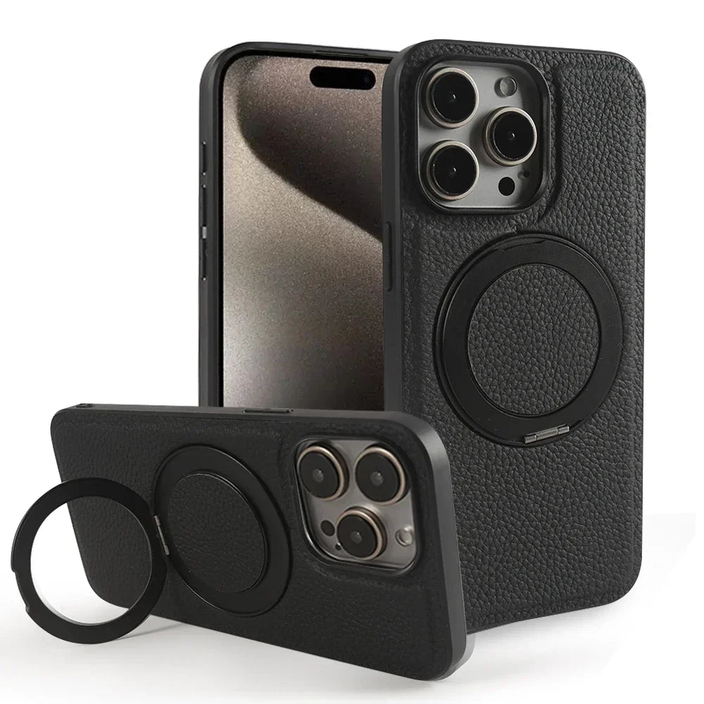 Kubvio OrbitGrip360™ Leather Case – Earthbound Series