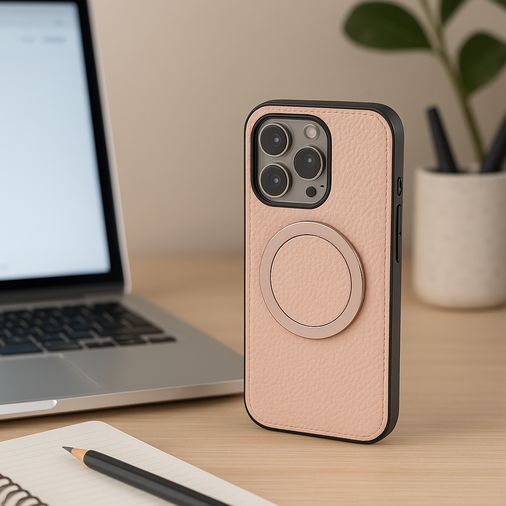 Kubvio OrbitGrip360™ Leather Case – Earthbound Series