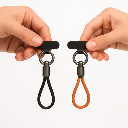 Kubvio FlexKey™ – Leather Keychain Charger (240W USB-C)
