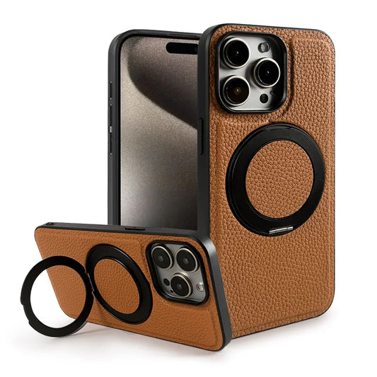 Kubvio OrbitGrip360™ Leather Case – Earthbound Series