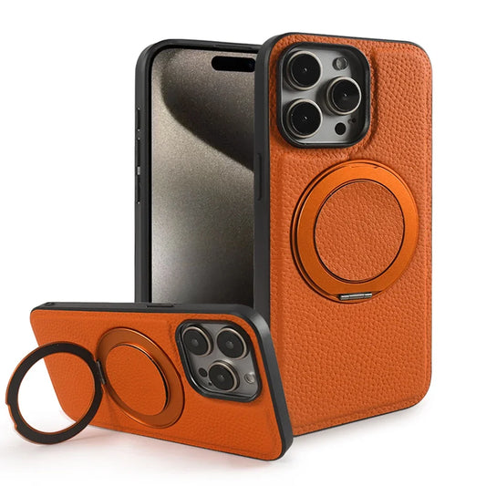 Kubvio OrbitGrip360™ Leather Case – Chromatique Series